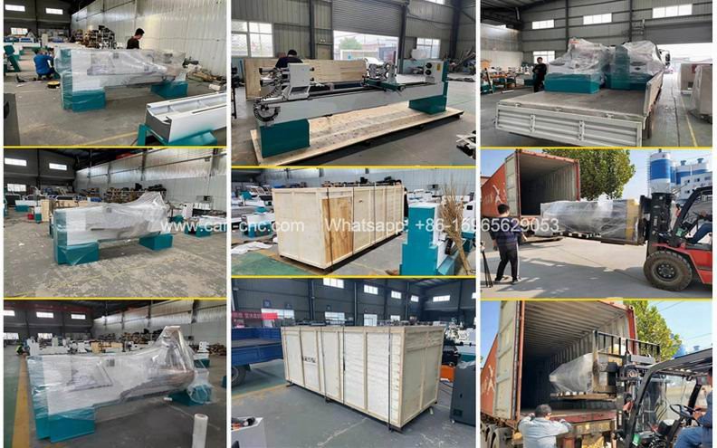 multi-function woodworking lathe delivery