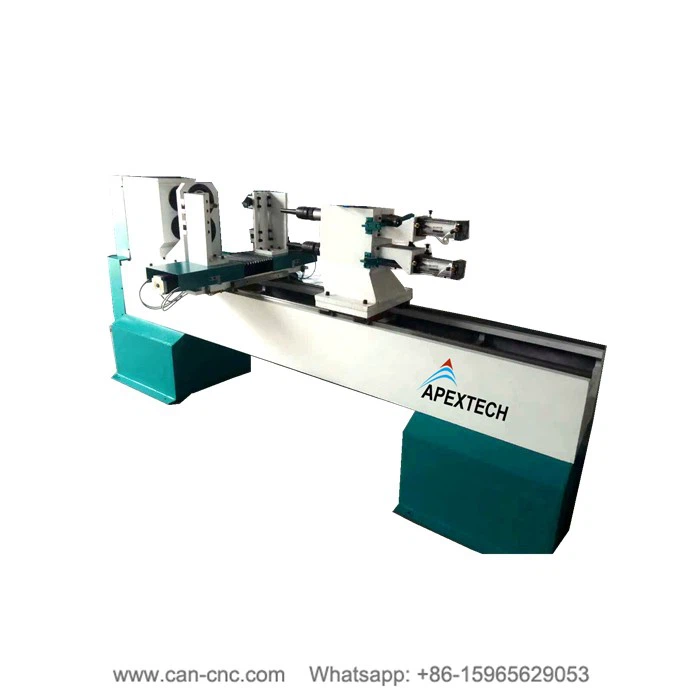 automatic wood copy lathe machine (8)